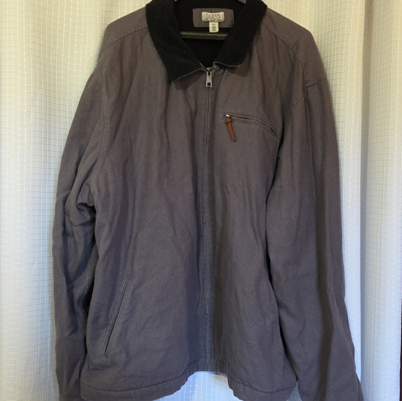 Ocean Coast Canvas Fleece Lined  Chore Outdoor Coat Cotton Men’s 3X - Picture 1 of 8